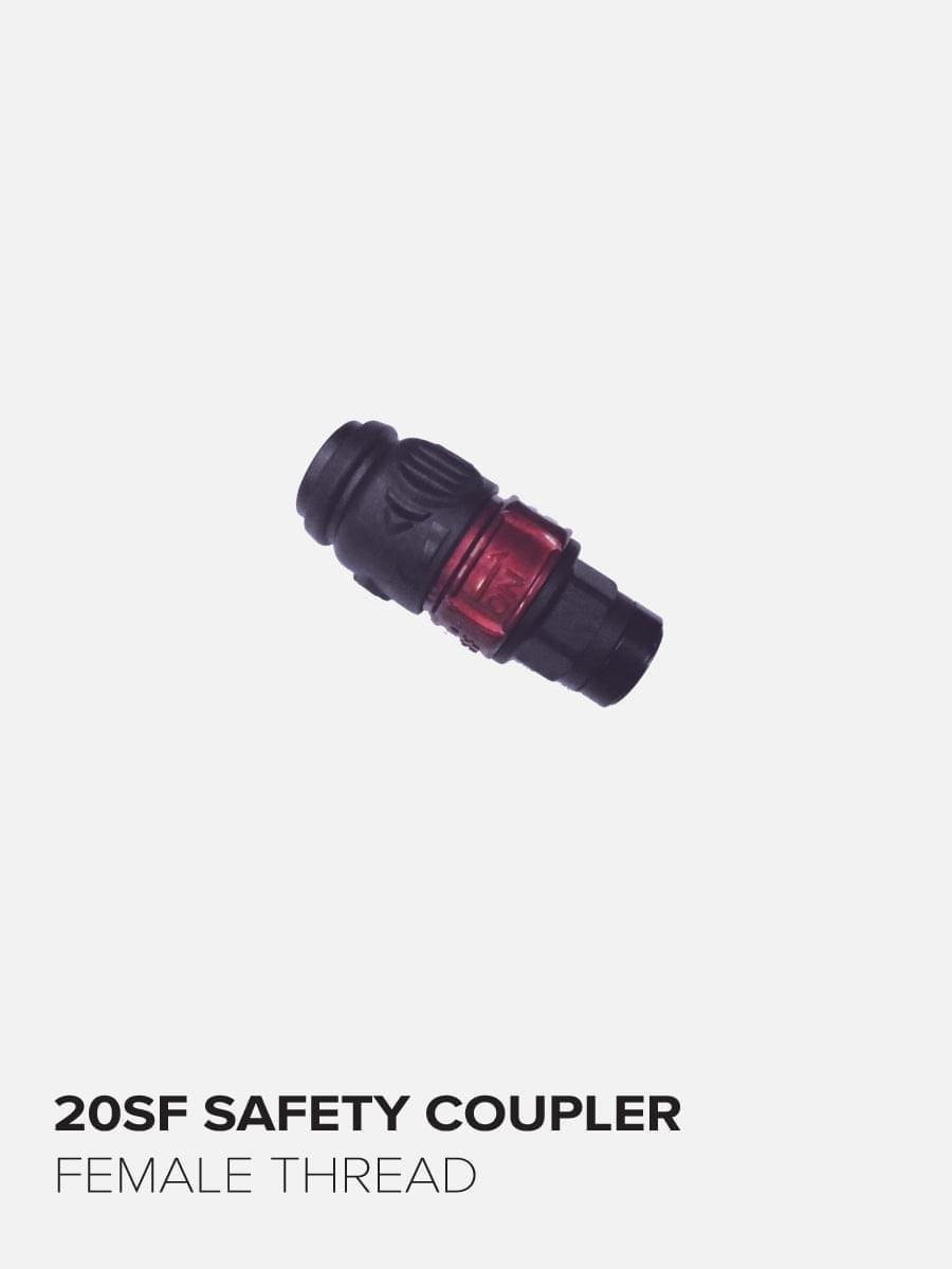 Industrial Designer Style 1/2" NPT Safety Air Tool Plug Coupler With Push Release Set - MAT-20-SF - USD $80 - Master Palm Pneumatic
