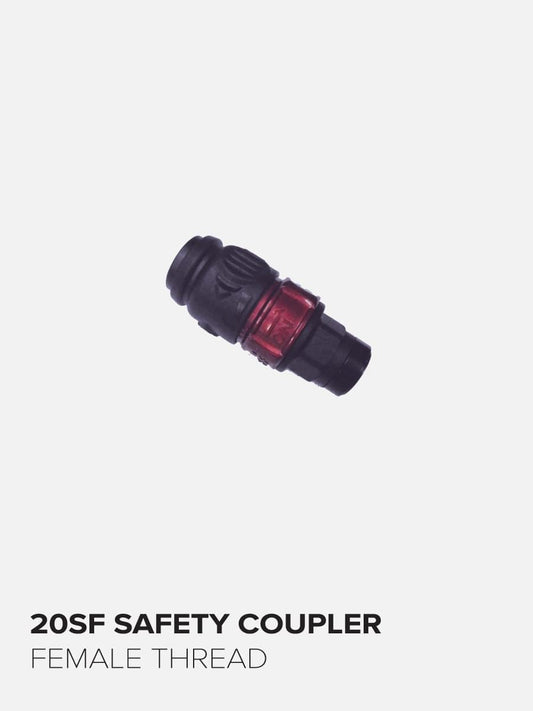 Industrial Designer Style 1/2" NPT Safety Air Tool Plug Coupler With Push Quick Release Set