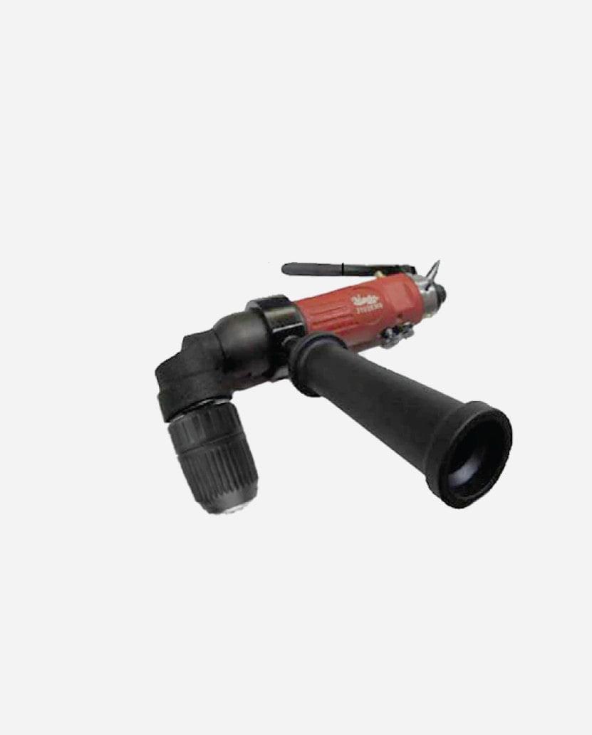 Master Palm 1/2-inch Low Profile Reversible Quick Change Chuck Right Angle Air Drill With Side Handle, 500RPM - 28490K - USD $298.6 - Master Palm Pneumatic