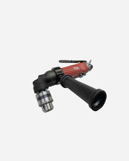 Master Palm 28500 Industrial 3/8" 90 Degree right Angle Air Drill Reversible with Keyed Chuck and side Handle, 1700 Rpm, 0.5hp - 28500 - USD $248.5 - Master Palm Pneumatic