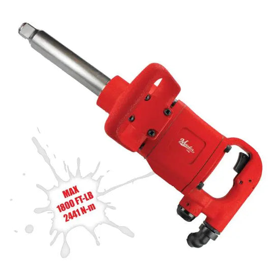 Master Palm 68410L Industrial D-handle 1 "Drive Long Anvil Impact Wrench - 1800 Ft / lb - Custom Made