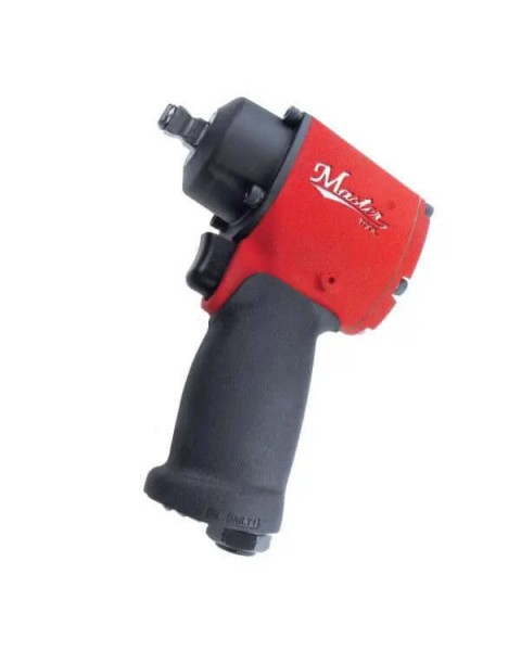 Master Palm 1/2-in Drive Mini Wobble Small Air Impact Wrench Set, 10000 Rpm, High Torque Twin Hammer