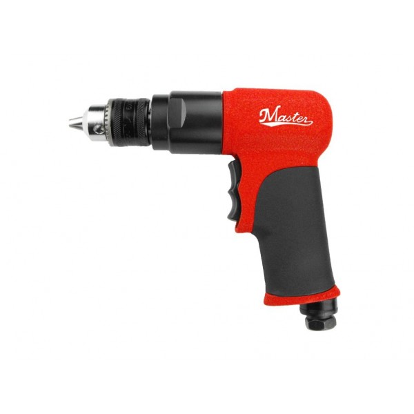 Reversible 3/8 Inch  Pistol Grip Air Drill Heavy Duty, 1800 Rpm