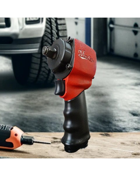 Mini Light Weight Impact Wrench, 1/2" Square Drive, Max. 480 ft-lb