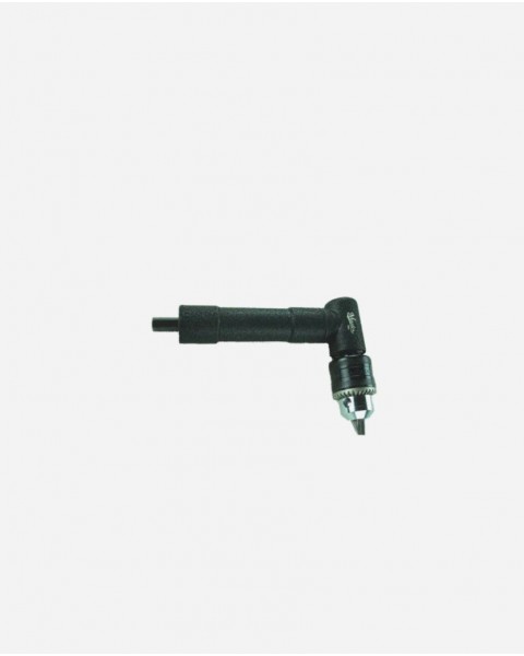 Master Palm Air Screwdriver to Right Angle Air Drill Extended Shaft Adapter, 3/8-inch Keyed Chuck